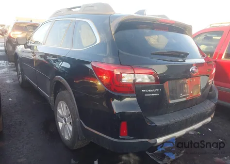 2017 Subaru Outback 2.5I Premium из США, поврежденный, VIN 4S4BSAFC5H3267991